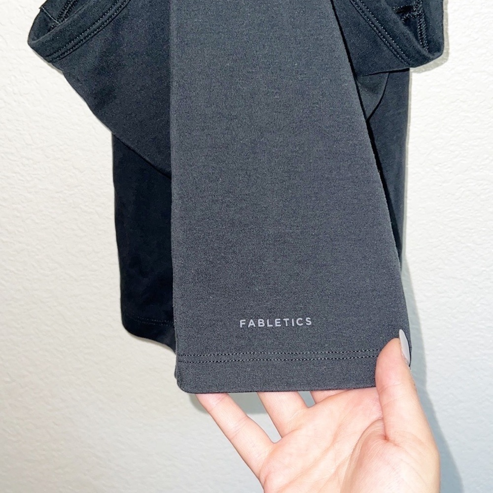 Fabletics Black Racerback Tank Top - Picture 8 of 9